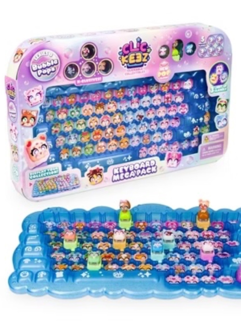BRAND NEW Clickeez Series 3 Keyboard Mega Pack Toy